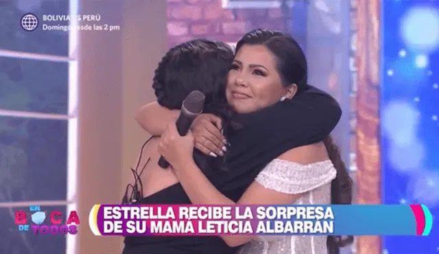 La exintegrante de Puro Sentimiento y su madre se conmovieron al recordar cómo fue vivir sin la presencia del progenitor de la cantante. Foto: América TV