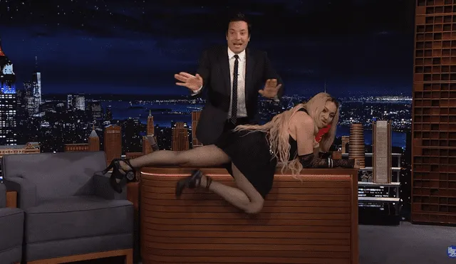 Madonna se apodera de la última edición de The tonight show con Jimmy Fallon. Fuente: Page Six