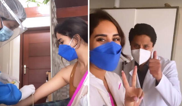 Melissa Paredes estuvo en cuarentena tras su contagio. Foto: Instagram