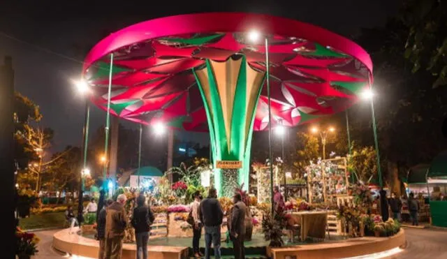 Municipalidad de Miraflores también organiza este evento que se da cada dos años. Foto: Perú Flora 2021