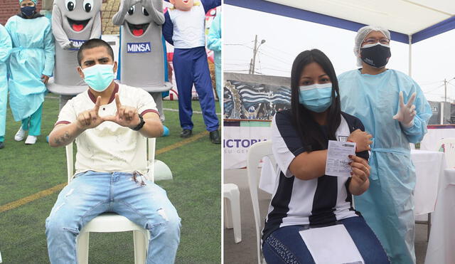 Universitario y Alianza Lima cedieron las instalaciones de sus estadios para la VacunaFest. Foto: Minsa