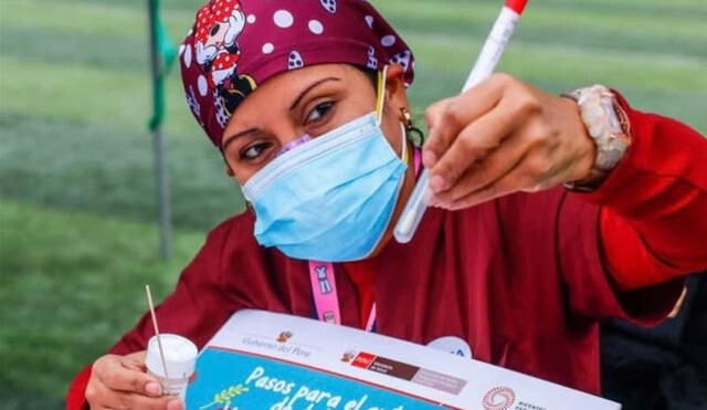 A la fecha, alrededor de 160 mujeres han sido testeadas en centros de salud de la Diris Lima Norte, por lo que se espera multiplicar este número. Foto: Minsa