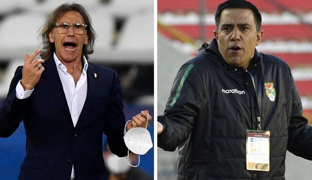Ricardo Gareca y César Farías se enfrentarán por primera vez dirigiendo a sus respectivas selecciones. Foto: Difusión.