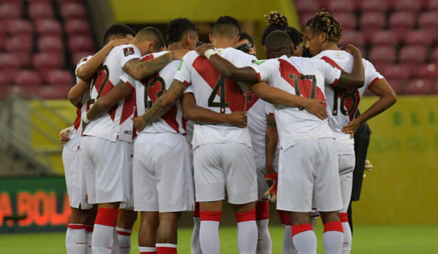 La selección peruana se encuentra en la séptima casilla con once puntos. Foto: AFP