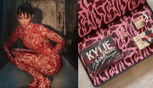Kylie Jenner anuncia nueva línea de maquillaje con temática de Freedy Krueger. Foto: composición LR/Kylie Jenner/Instagram