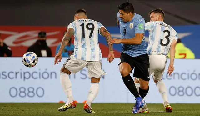 Argentina derrota a Uruguay con goles de Lionel Messi y Rodrigo De Paul. Foto: Twitter @CONMEBOL