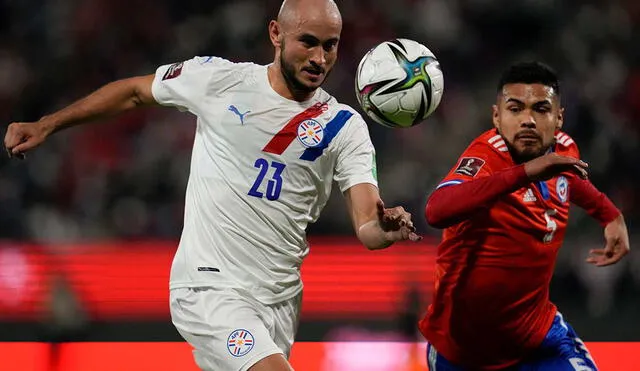 Paraguay vs. Chile se miden por la fecha 5 de las Eliminatorias Qatar 2022. Foto: AFP