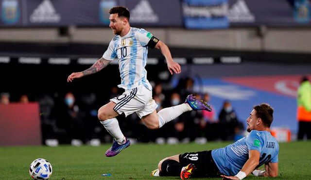Lionel Messi llegó a los 80 goles con la selección argentina. Foto: EFE