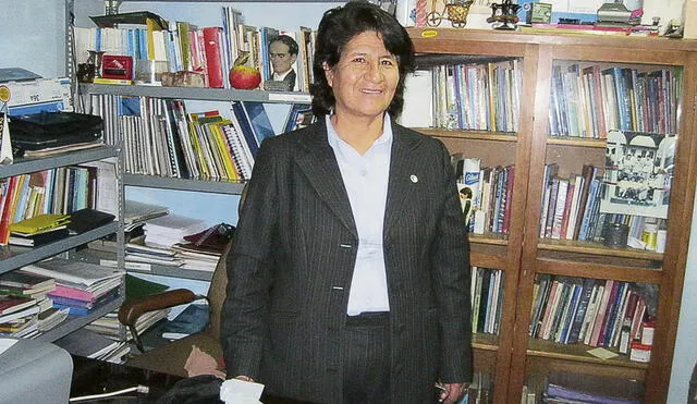 Enigma. Bertha Rojas también es militante de Perú Libre y ha cuestionado la investigación. Foto: difusión