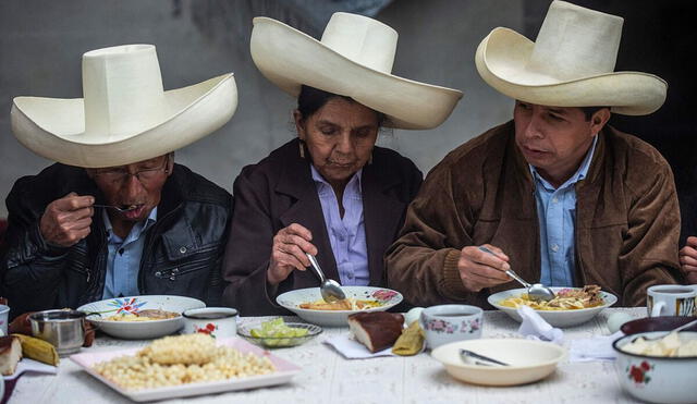 El presidente llegó hasta Cajamarca para visitar a sus padres. Foto: AFP