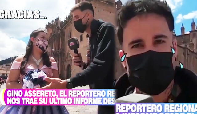 Gino Assereto protagonizó un insólito momento durante su estadía en Cusco. Foto: capturas América TV