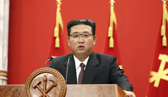 “No estamos discutiendo sobre la guerra con nadie, sino para prevenir la guerra misma (...)", expresó Kim Joung-un. Foto: KCNA/AFP