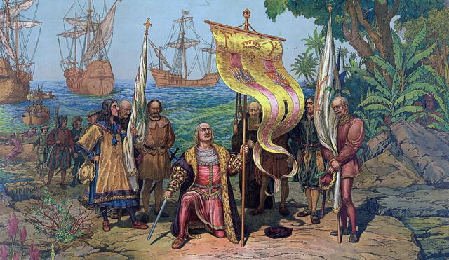 Los relatos sobre un continente de "gigantes" al oeste de Europa habrían motivado la excursión de Cristóbal Colón siglos después. Foto: Captura de Twitter