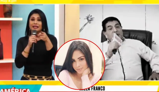 Yolanda Medina se pronuncia tras polémica entre Nílver Huárac y Christian Domínguez por Pamela Franco. Foto: composición captura de América TV/ Instagram