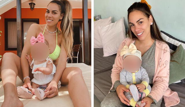 Aida Martínez se convirtió en madre por primera vez en marzo de este 2021. Foto: Instagram