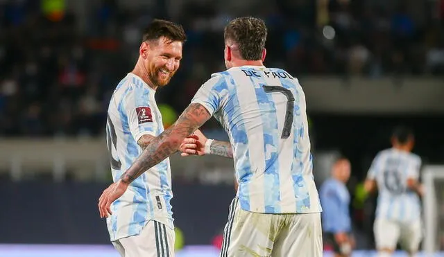 Argentina derrotó 3-0 a Uruguay en la última fecha de las Eliminatorias Qatar 2022. Foto: Selección Argentina