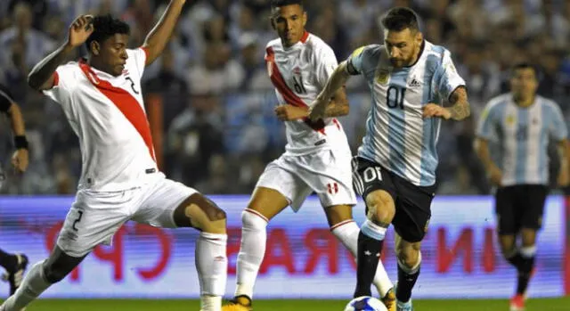 Perú vs. Argentina jugarán este jueves 14 de octubre. Foto: EFE