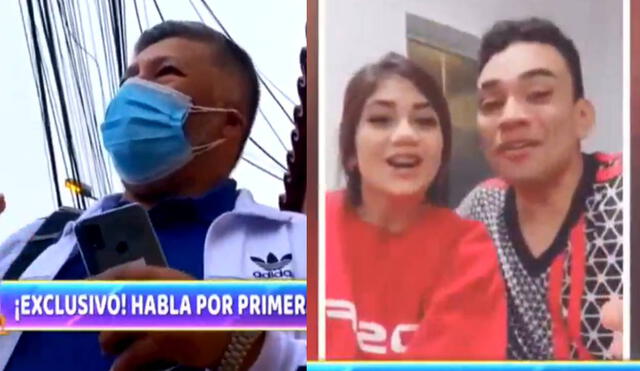 Padre de María Fe Saldaña contó en Magaly TV, la firme que Josimar ya no mantiene comunicación con su hija. Foto: composición/ captura de ATV
