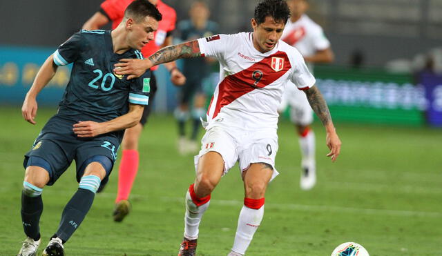 Perú cayó 2-0 con Argentina en la primera rueda de las Eliminatorias Qatar 2022. Foto: Luis Jiménez/GLR