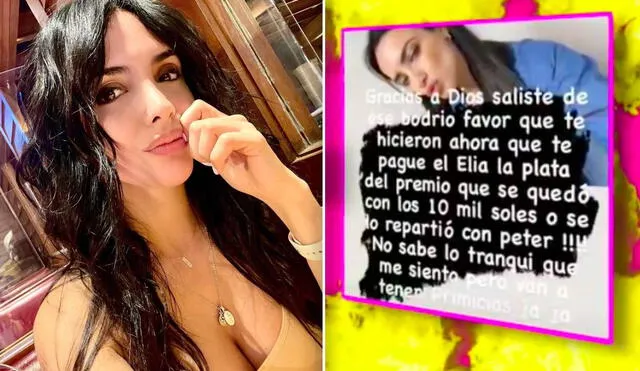 Amor y fuego presentó la controversial publicación de la madre de Rosángela Espinoza. Foto: composición Instagram / Willax