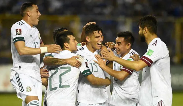 México venció 1-0 a El Salvador hace un par de meses. Fotos: AFP