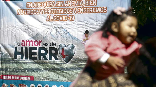 Déficit. En la provincia de Arequipa el 30% presenta anemia. Foto: Rodrigo Talavera