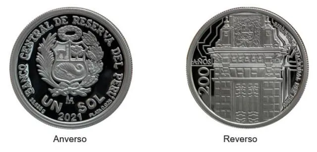 Nueva moneda de un sol del BCRP. Foto: BCRP