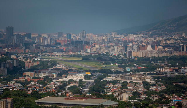 El apagón fue mayormente en Caracas. Foto: EFE