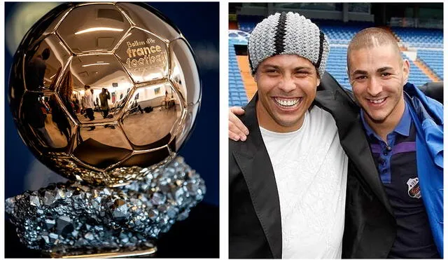 Ronaldo Nazário ganó el Balón de Oro en 2022. Foto: composición/ Champions League/ Ronaldo Nazário Facebook