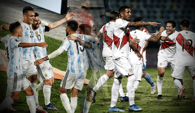 Argentina y Perú se enfrentan hoy en un partido por las Eliminatorias Qatar 2022. Foto: composición LR / Gerson Cardoso