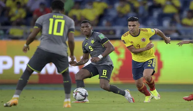 Ecuador y Colombia se ubican en la tercera y quinta casilla de la tabla respectivamente. Foto: Conmebol