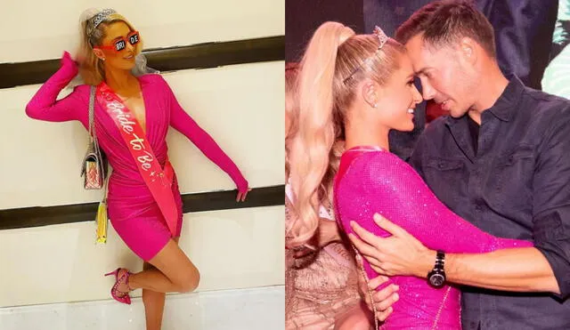 Paris Hilton compartió con sus fanáticos los mejores momentos de su celebración. Foto: composición/Instagram/Paris Hilton