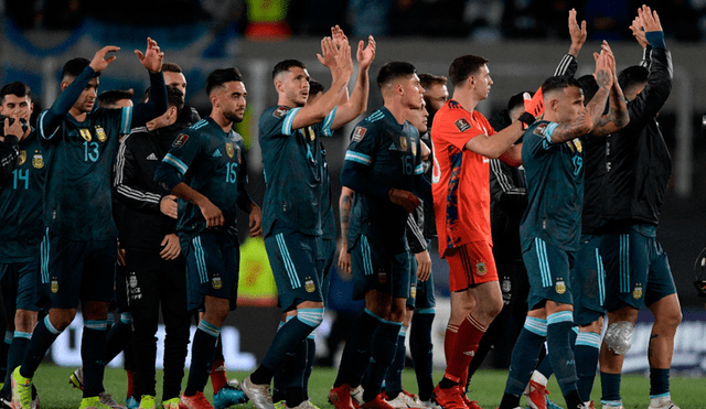 Argentina superó 1-0 a Perú por Eliminatorias Qatar 2022 gracias a un gol de Lautaro Martínez. Foto: AFP