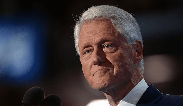 El portavoz del expresidente Bill Clinton señaló que el afectado se encuentra “en vías de recuperación” . Foto: AFP