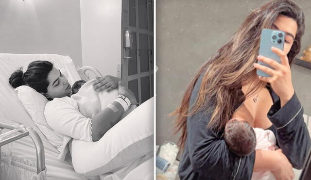 Ivana Yturbe y Beto da Silva recibieron a su bebé el último 8 de octubre. Foto: composición Instagram