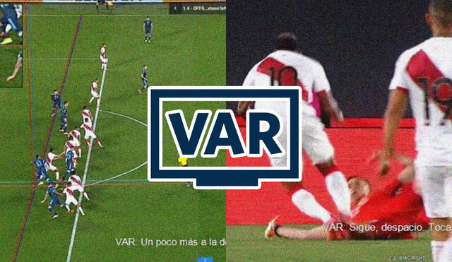El VAR ayudó a confirmar algunas situaciones controversiales en el duelo Perú vs. Argentina. Foto: Conmebol