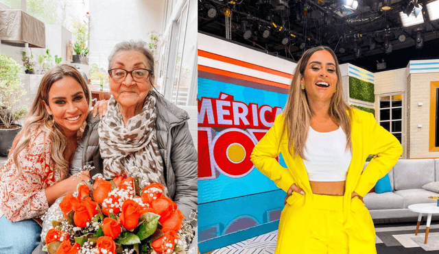 " Hoy cumple 89 años esta mujer que sin duda es la mejor abuelita del mundo", afirmó la conductora de América hoy en su cuenta de Instagram. Foto: Ethel Pozo/Instagram
