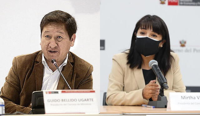 Ambos funcionarios se expresaron tras el comunicado de Perú Libre. Foto: composición La República
