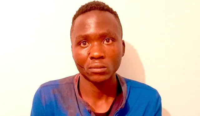 Masten Wanjala había logrado huir en misteriosas circunstancias de una comisaría en Nairobi. Foto: Directorio de Investigaciones Criminales
