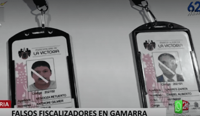 Sujetos eran seguidos por la División de Inteligencia de la Policía. Foto: Panamericana TV