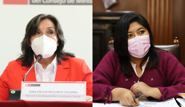 Dina Boluarte y Betssy Chávez integran el gabinete ministerial presidido por Mirtha Vásquez. Foto: composición Midis/MTPE