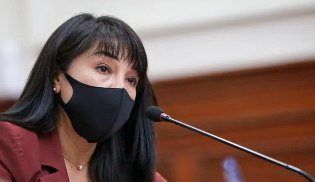 Mirtha Vásquez asumió la PCM tras la renuncia de Guido Bellido. Foto: PCM