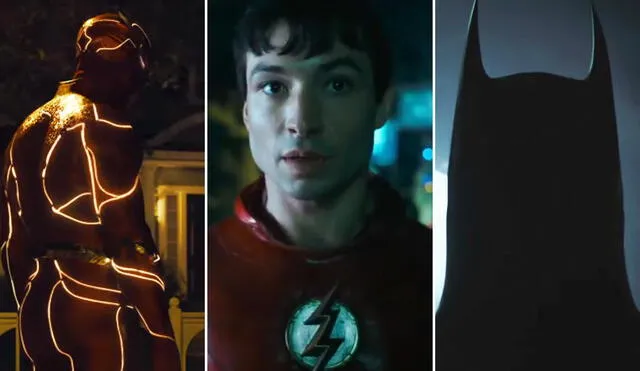 The Flash está protagonizado por Ezra Miller y traerá otras versiones de The Batman. Foto: composición/DC Fandome 2021