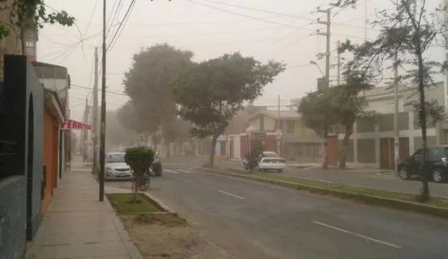 Ráfagas de viento ocasionarán levantamiento de polvo y arena en la costa. Foto: Andina