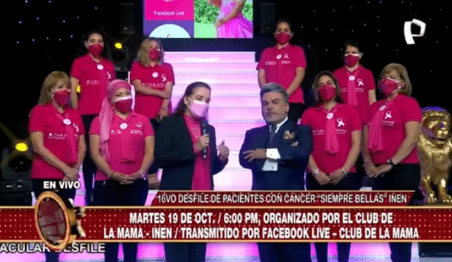 Andrés Hurtado cree que más programas de TV deberían fomentar la prevención del cáncer de seno. Foto: captura Panamericana
