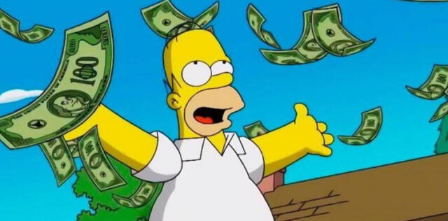 Gana casi 7.000 dólares por ver The Simpsons. Foto: Star Plus