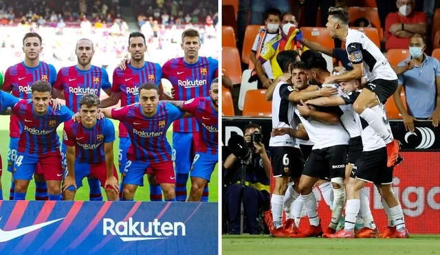 FC Barcelona y Valencia jugarán este domingo 17 en el Camp Nou. Foto: composición LR/Barcelona.