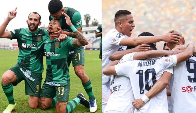 Alianza Lima y Sporting Cristal chocarán por la jornada 16 de la Fase 2. Foto: composición Liga 1