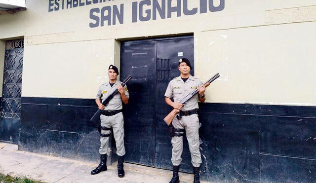Hace agua. Los reclusos escaparon del penal de San Ignacio. Foto: Andina