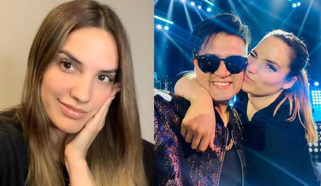 Cassandra Sánchez y Deyvis Orosco demuestran su amor con románticas fotos en redes sociales. Foto: composición/ Instagram
